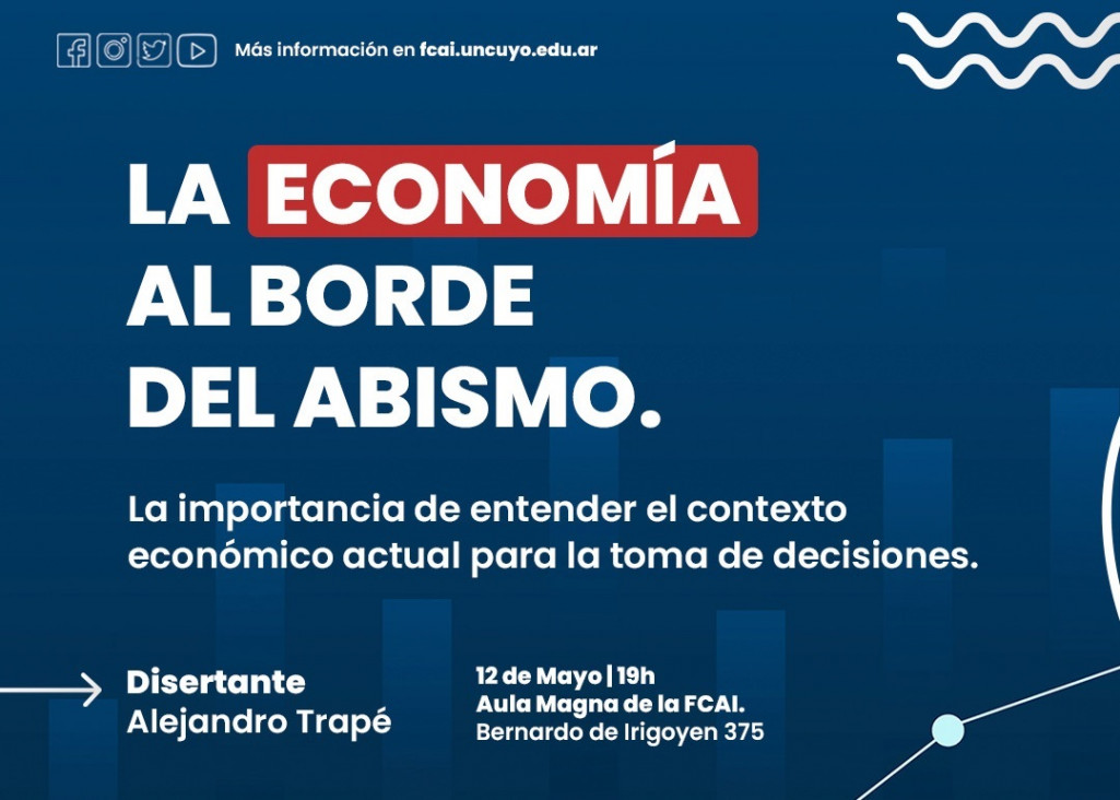 imagen Conferencia sobre la Economía al borde del abismo