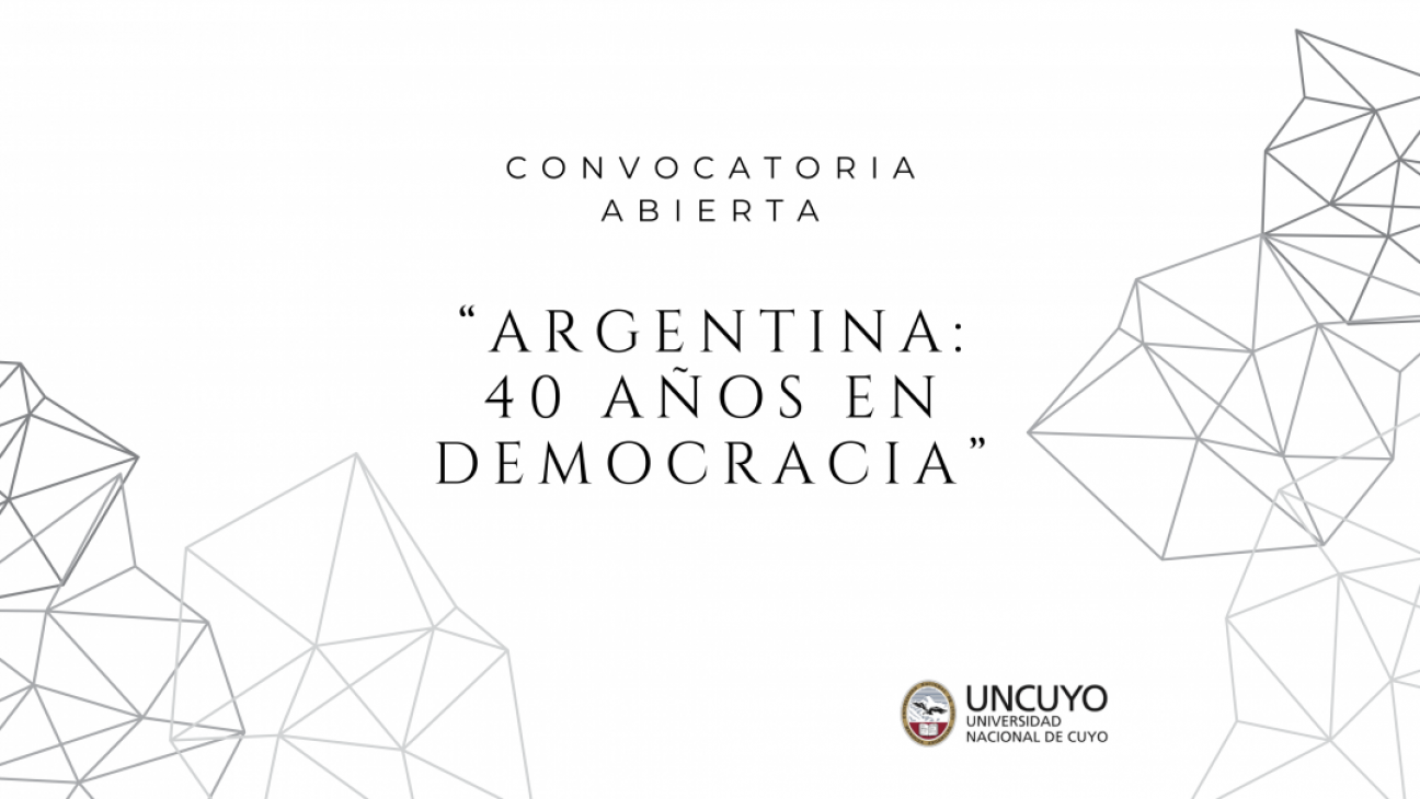 imagen Concurso "ARGENTINA: 40 años en democracia". Convocatoria abierta para presentar trabajos
