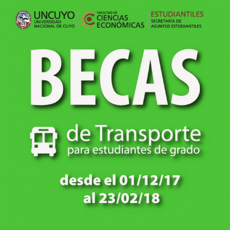 imagen Beca de Transporte