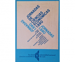 imagen Jornadas de Ciencias Económicas 1990