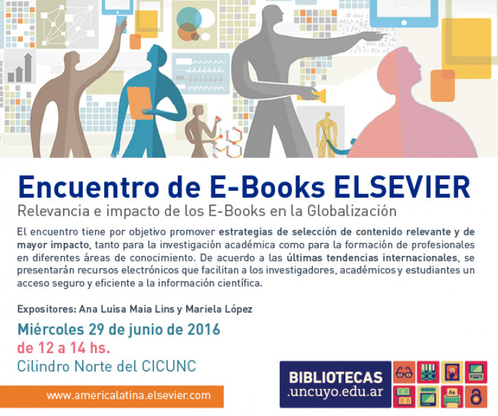 imagen Encuentro de E-books de Elsevier.