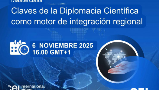 imagen Masterclass: Claves de la Diplomacia Científica como motor de integración regional