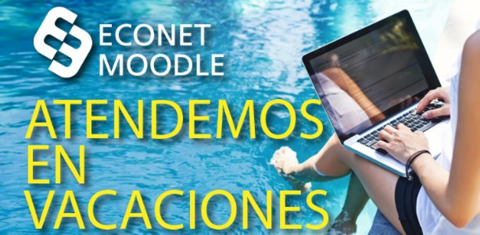 imagen Econet Moodle atenderá consultas durante las vacaciones 