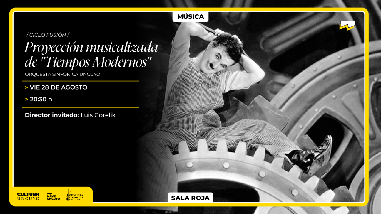 imagen Vuelve la música de películas con Tiempos modernos de Chaplin