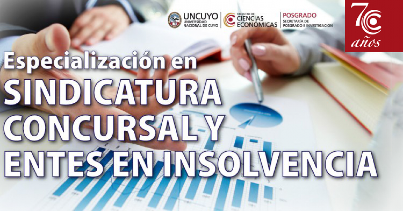 imagen Especialización en Sindicatura concursal y entes en insolvencia. INICIO MAYO 2017