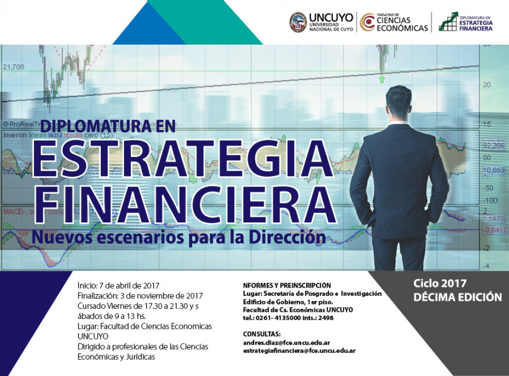 imagen Diplomatura de Posgrado en ESTRATEGIA FINANCIERA (10ª Edición)