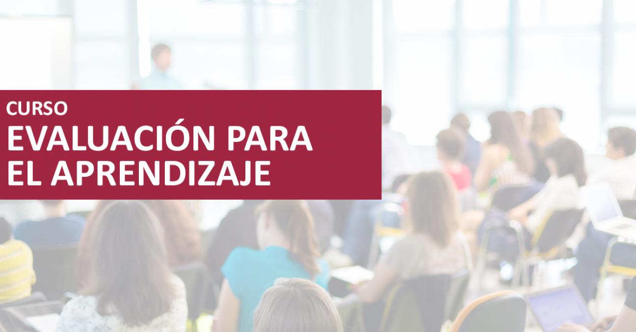 imagen Curso para docentes:  "EVALUACIÓN PARA EL APRENDIZAJE"