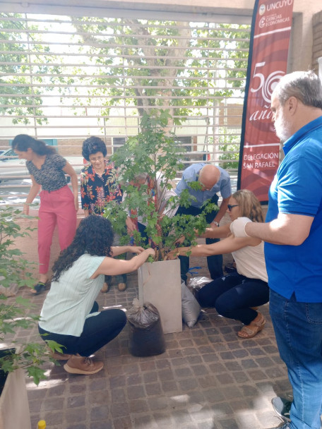 imagen La Delegación San Rafael continúa con la plantación de árboles