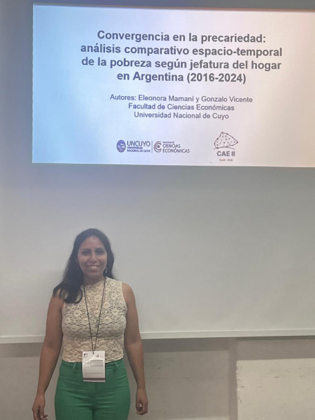 imagen La Facultad de Ciencias Económicas estuvo presente en el II Congreso Nacional de Estadística