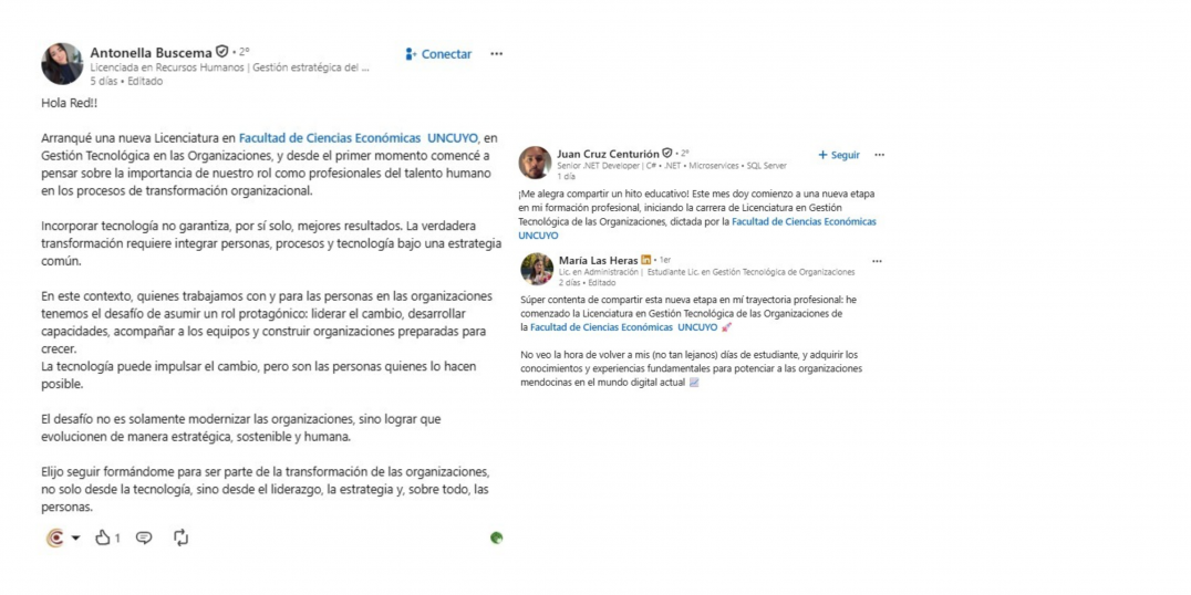 imagen La Licenciatura en Gestión Tecnológica de las Organizaciones inició su primera cohorte con 283 estudiantes