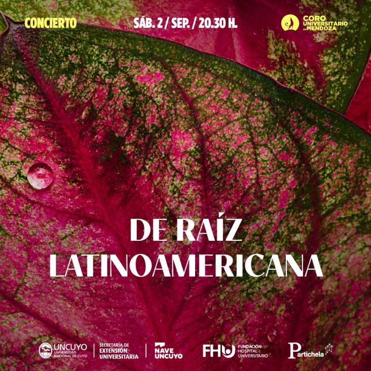 imagen El Coro Universitario de Mendoza presenta "De raíz latinoamericana", un concierto junto a miembros del Coro Partichela de Madrid