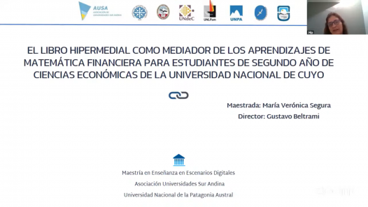 imagen Docente de nuestra facultad desarrolló un libro hipermedial como innovación pedagógica en Matemática Financiera