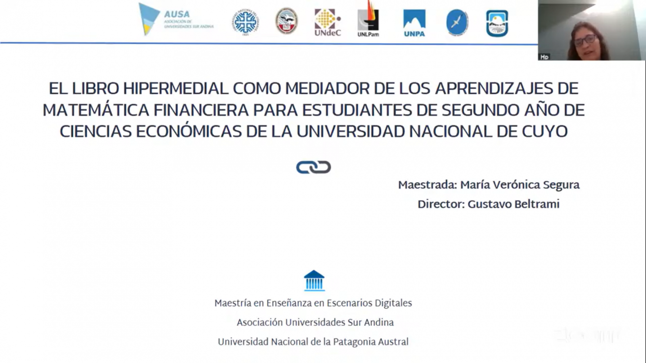 imagen Docente de nuestra facultad desarrolló un libro hipermedial como innovación pedagógica en Matemática Financiera