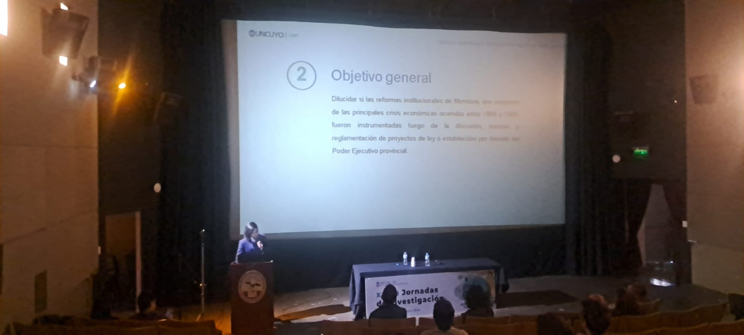 imagen La Facultad de Ciencias Económicas participó en las XXVIII Jornadas de Investigación de la UNCUYO