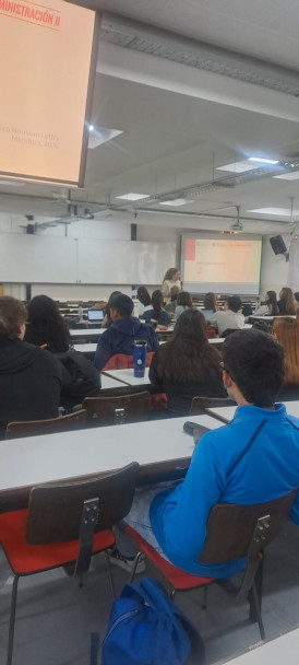 imagen Visita de Viviana Imperiale – Administración II