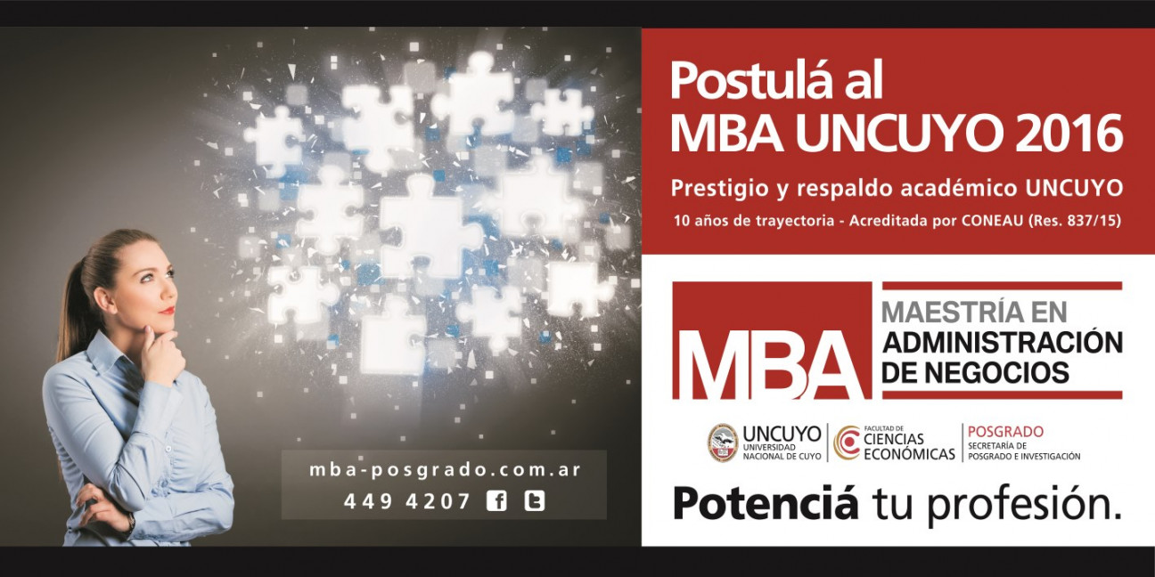 imagen Inscripciones abiertas para las cohortes 2016/2018 del MBA