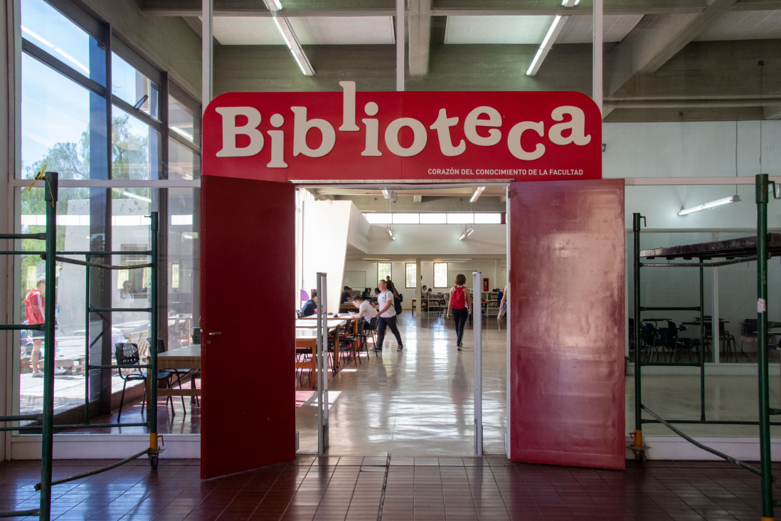 imagen Receso invernal en la biblioteca de nuestra facultad