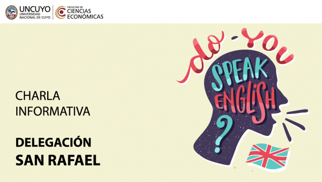 imagen Programa Inglés UNCUYO 2019 -  Delegación San Rafael