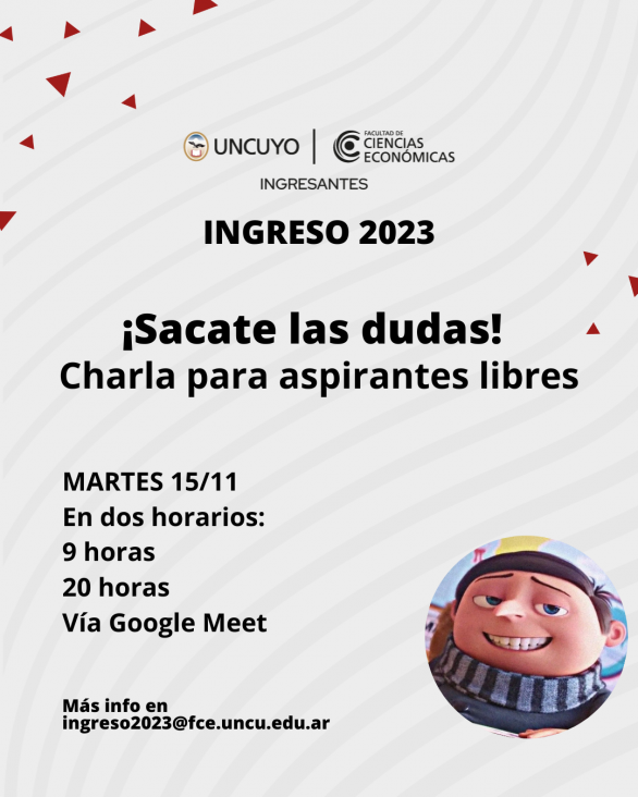 imagen Charla informativa INGRESO 2023