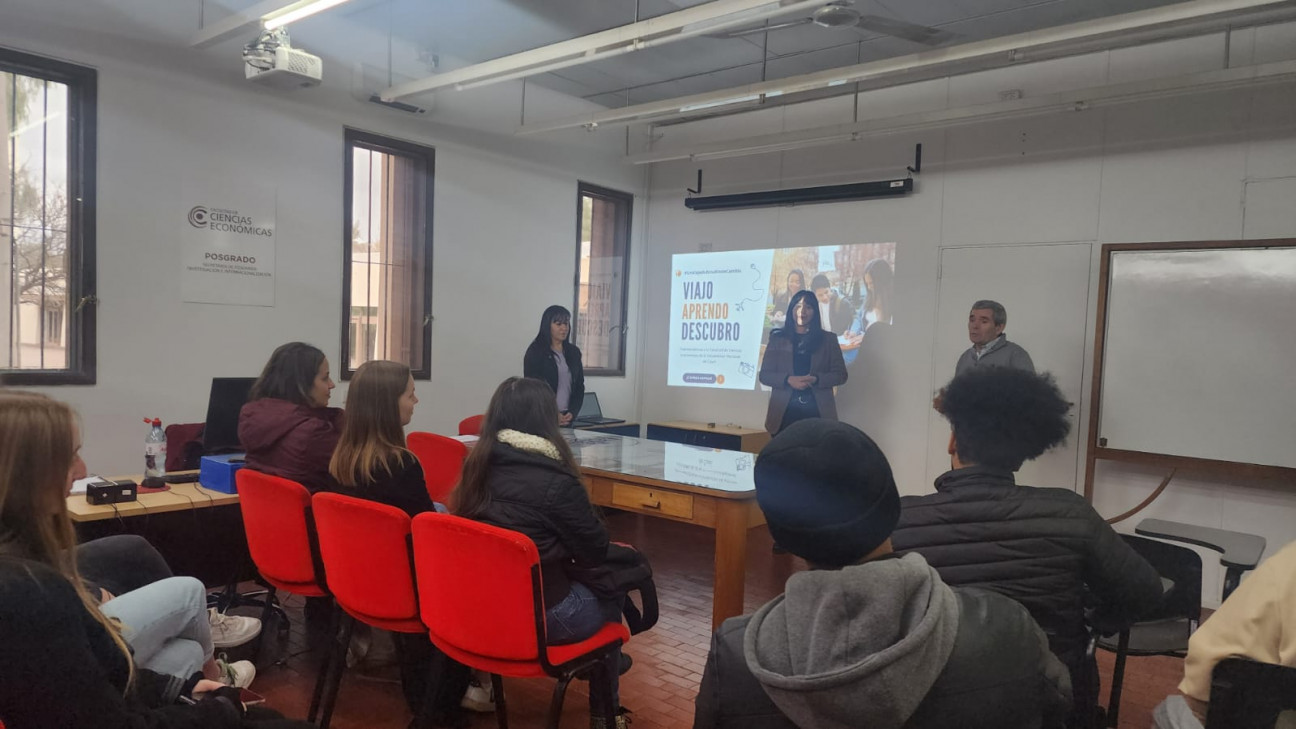 imagen Punto de encuentro para el Intercambio Internacional: La FCE le dió la bienvenida a estudiantes de cinco países