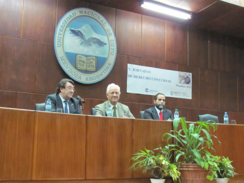 imagen Comenzaron las Jornadas de Derecho Concursal - Mendoza 2012