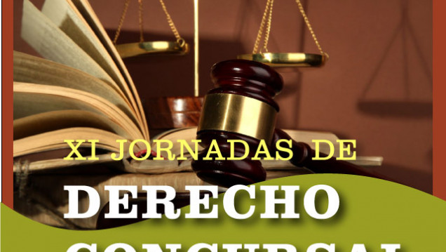 imagen Realizarán las XI Jornadas de Derecho Concursal