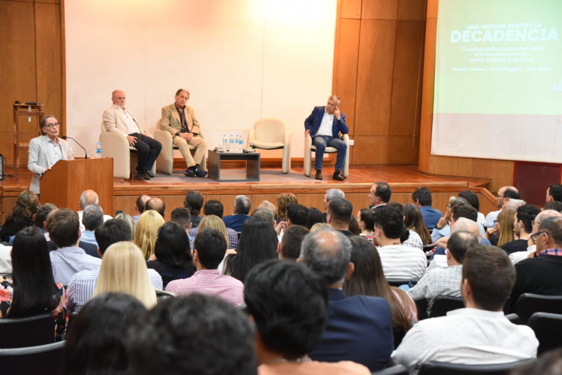 imagen Se presentó el libro "Una vacuna contra la decadencia"