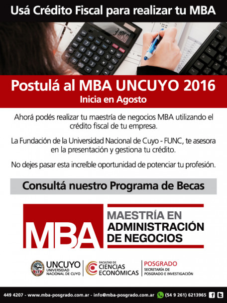 imagen MBA UNCUYO 2016