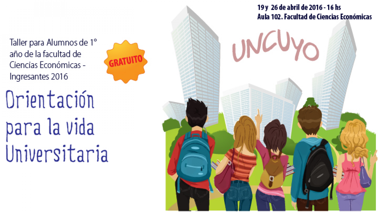 imagen Taller: "Orientación para la vida universitaria"