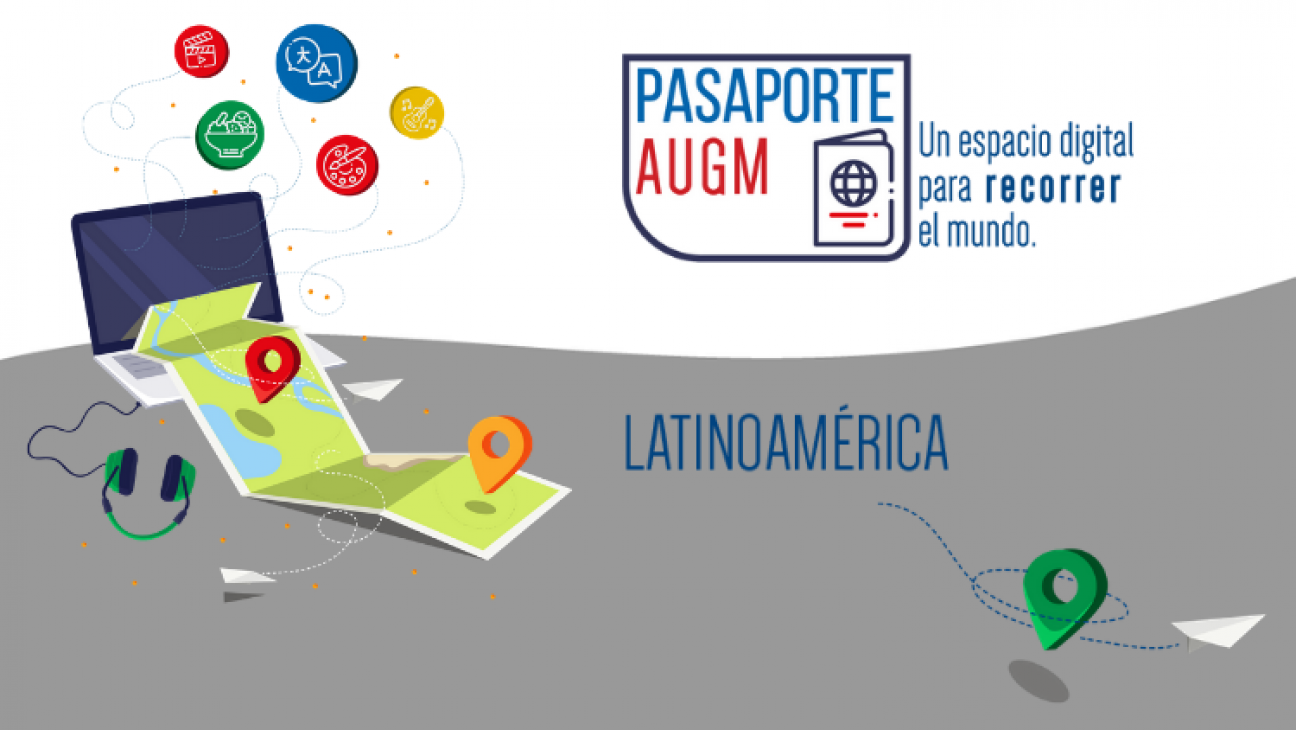 imagen Pasaporte AUGM: descubrí latinoamérica en red.