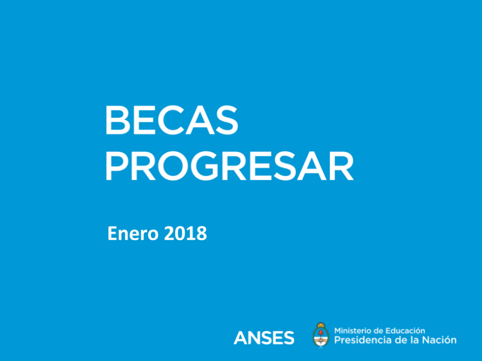 imagen Becas Progresar 2018