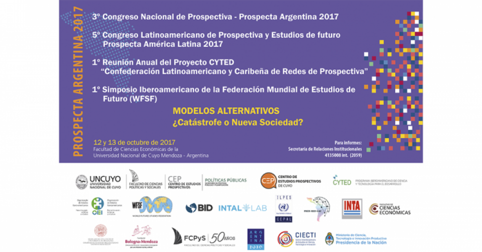 imagen Ya llega el Congreso Nacional de Prospectiva en Mendoza