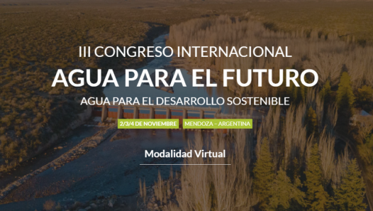 imagen INSCRIPCIONES ABIERTAS | III Congreso Internacional,  Agua para el futuro