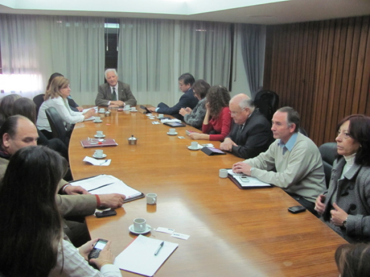imagen La Facultad se reunió con autoridades de la Universidad Central de Chile