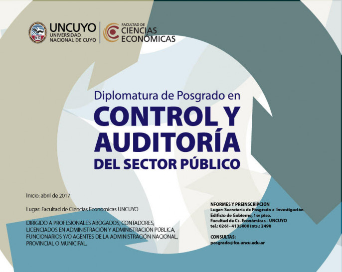 imagen Diplomatura de Posgrado Auditoría y Control del Sector Público - INICIO EN ABRIL