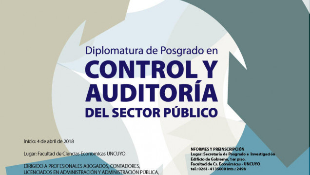 imagen Diplomatura en Control y Auditoría del Sector Público 2018