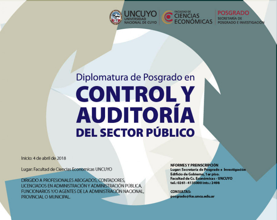 imagen Diplomatura en Control y Auditoría del Sector Público 2018