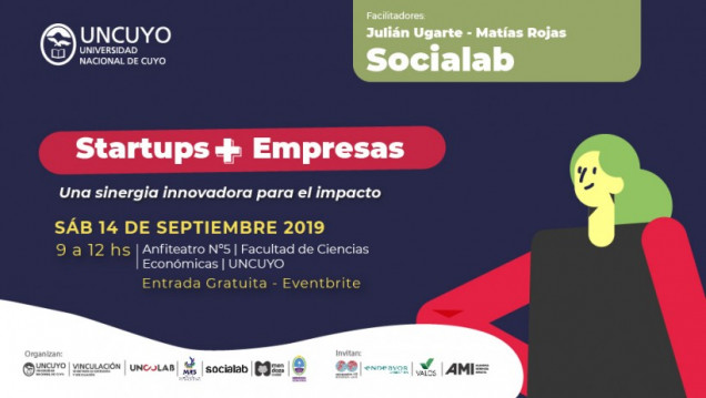 imagen Conferencia sobre "Startups+ Empresas: Una sinergia innovadora para el impacto"