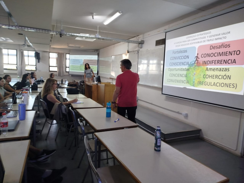 imagen El Programa Lideres brindó una charla a estudiantes de la Lic. en Administración