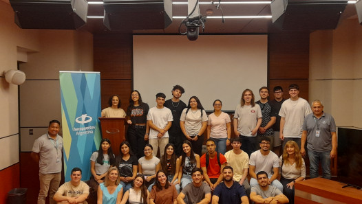 imagen Estudiantes de Logística visitaron el Aeropuerto Francisco Gabrielli