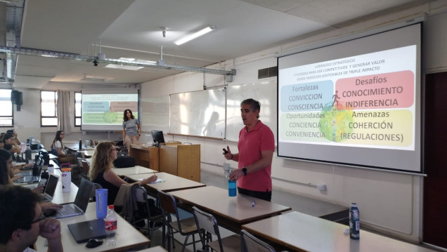 imagen El Programa Lideres brindó una charla a estudiantes de la Lic. en Administración