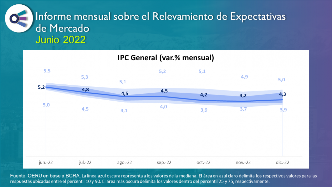 imagen Informe mensual sobre el Relevamiento de Expectativas de Mercado - junio 2022